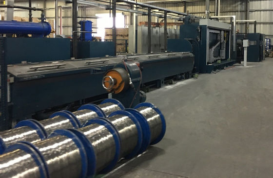 Καλή τιμή. 1.7-4.5mm Wire Aluminium Rod Breakdown Machine μεμονωμένοι κινητήρες σε απευθείας σύνδεση